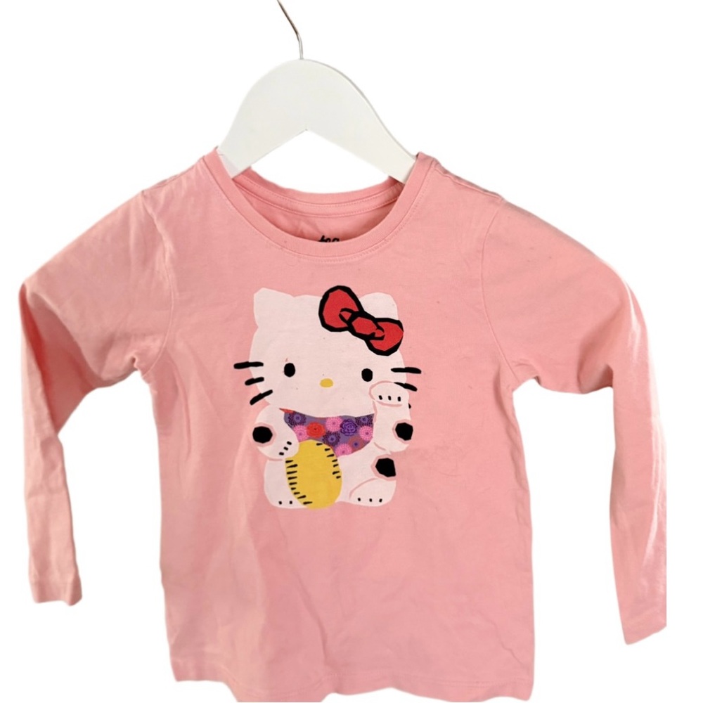 Hello Kitty Pink Long Sleeve Tee from Tea
